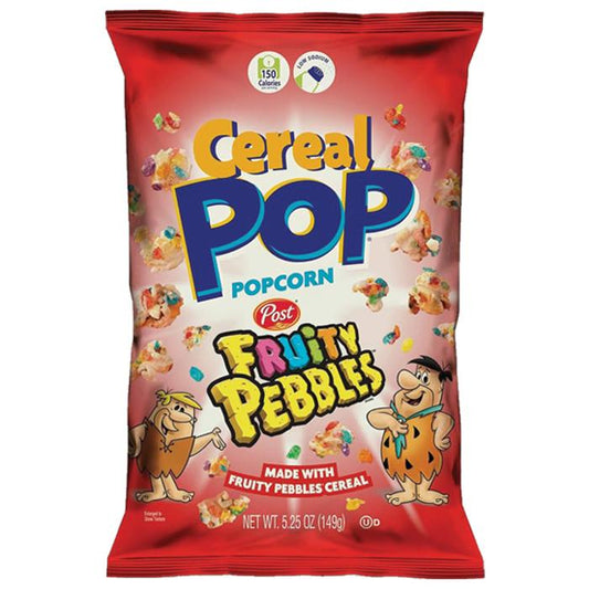 Candy Pop Popcorn Fruity Pebbles Cereal BIG BAG - 149g