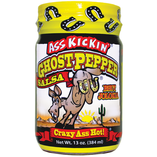 Ass Kickin Ghost Pepper Salsa - 384ml