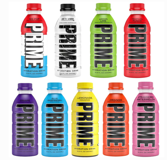 Prime Hydration Variety Pack of x12 Mixed Assorted Flavours