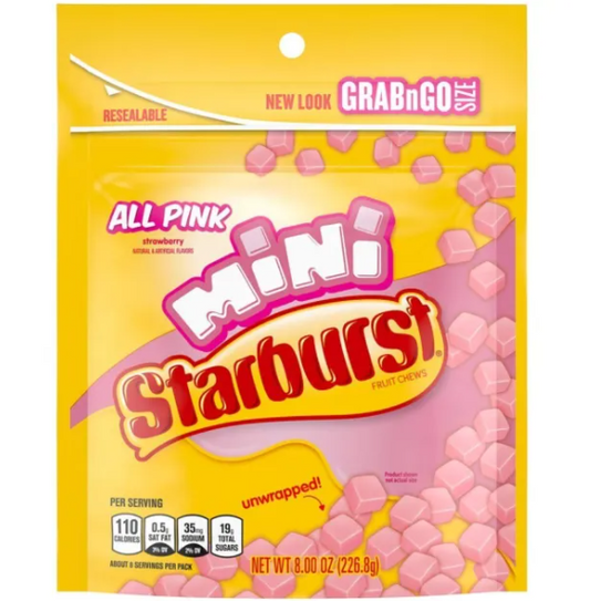 Starburst Minis All Pink - 226g