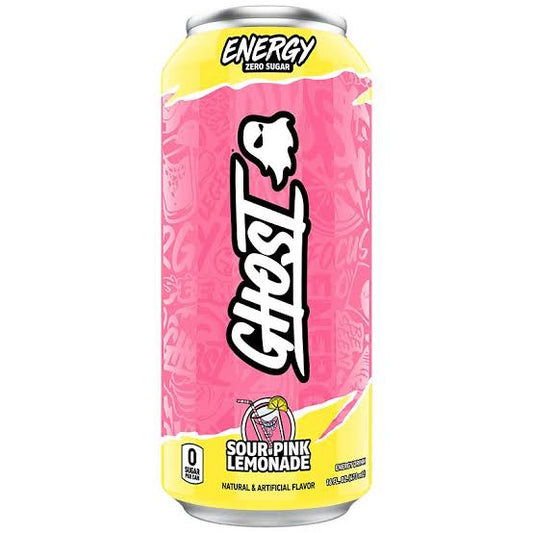 Ghost Sour Pink Lemonade Energy Drink - 473ml USA