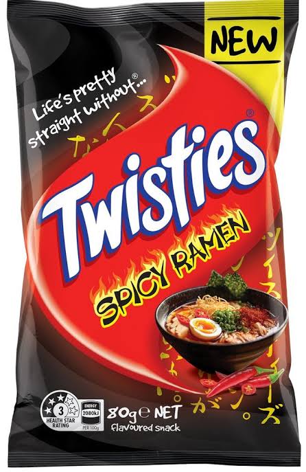 Twisties Spicy Ramen Noodles LIMITED EDITION