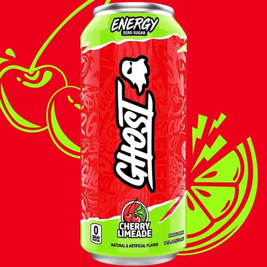 Ghost Cherry Limeade Energy Drink - 473ml USA
