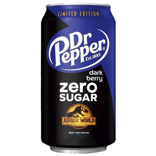 Dr Pepper Dark Berry ZERO SUGAR - 355ml LIMITED EDITION