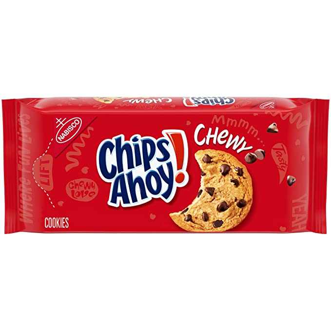Chips Ahoy Chewy Choc Cookies - 368g
