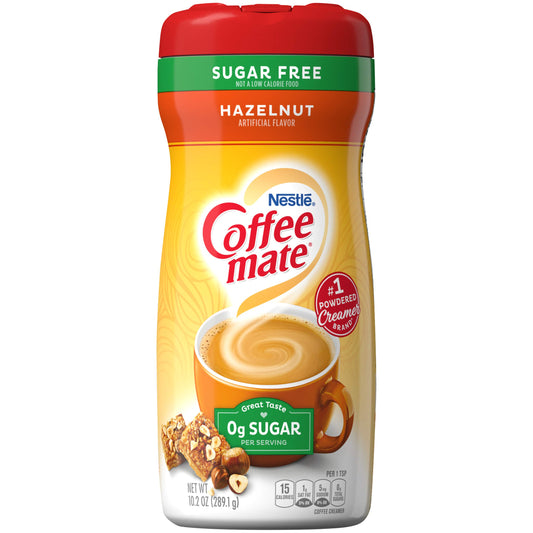 Coffee Mate Hazelnut Coffee Creamer Sugar Free - 289g