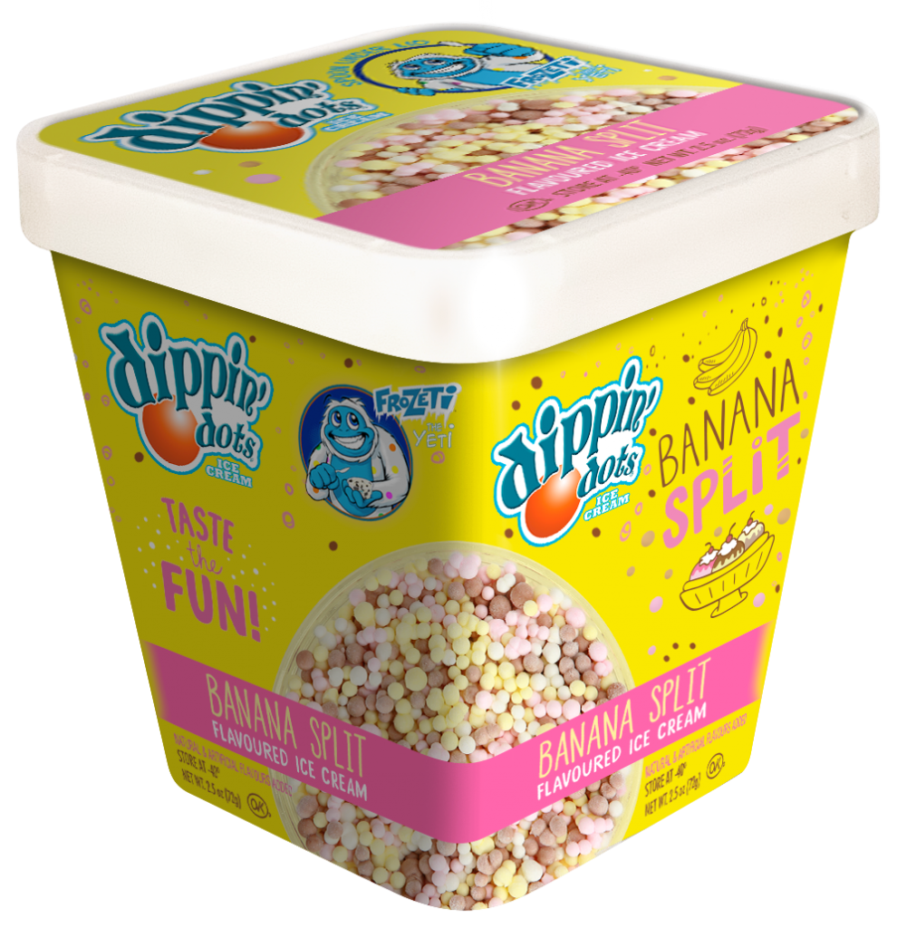 Dippin Dots Banana Split Ice Cream (PICK UP ONLY)