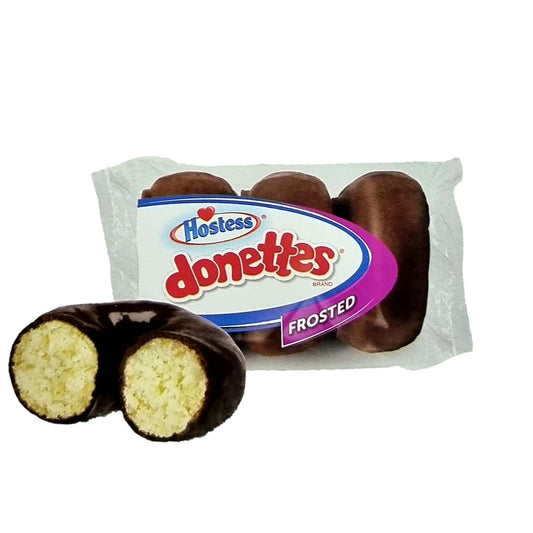Hostess Donettes Frosted Chocolate Donuts - 3pk