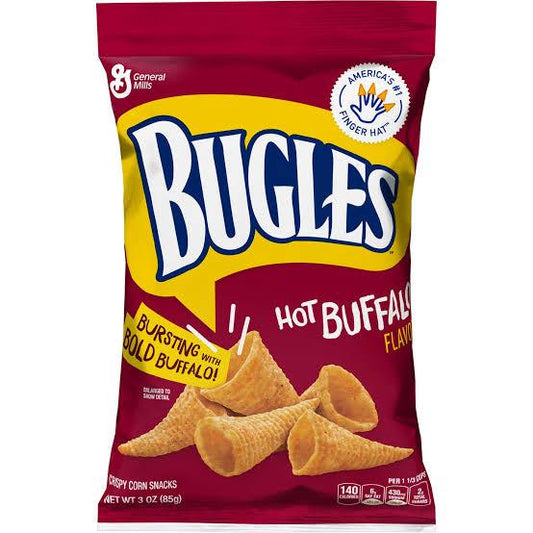 Bugles Hot Buffalo - 104g