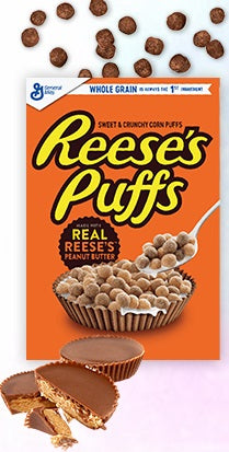 Reeses Puffs Cereal - 326g BB09/may/24