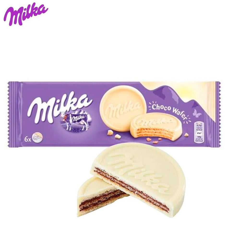 Milka White Chocolate Wafer - 180g