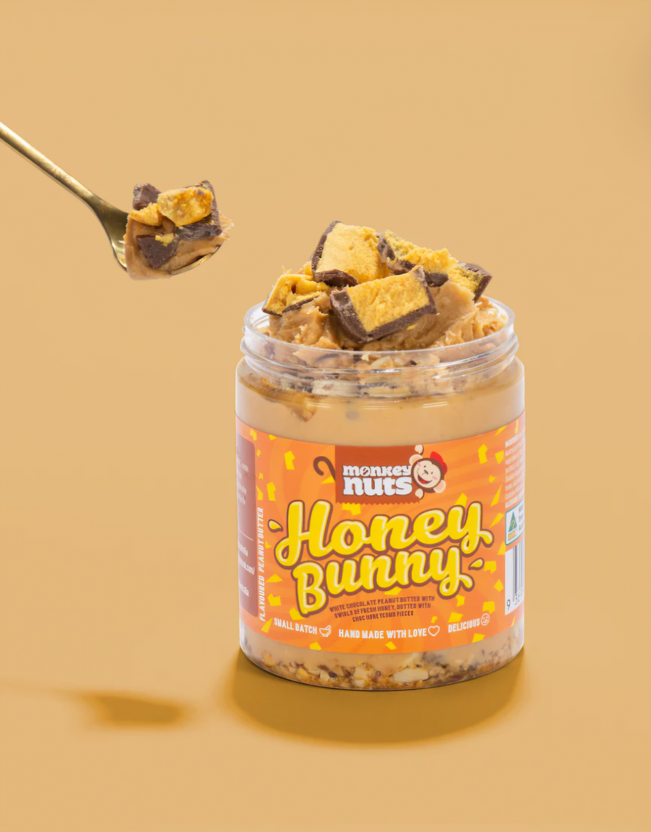 Monkey Nutz Honey Bunny Loaded Peanut Butter Spread - 315g