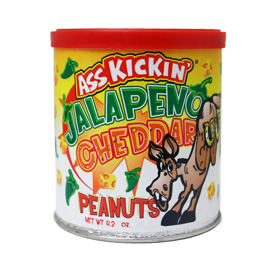Ass Kickin’ Jalapeno Cheddar Peanuts - 119g