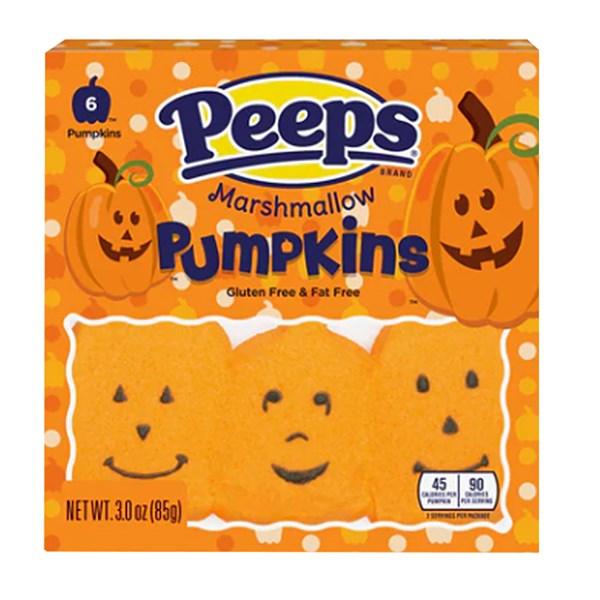 Peeps Marshmallow Pumpkins - 6pk LIMITED EDITION