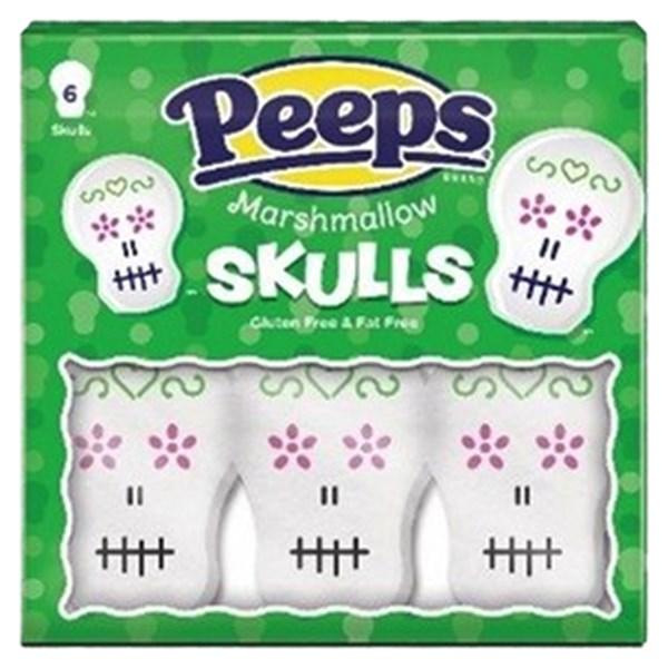 Peeps Marshmallow Skulls - 6pk LIMITED EDITION