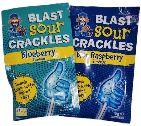 Ka Bluey Sour Blast Candy Crackles - 1pc ASSORTED 10g