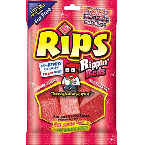 Rips Rippin Red Licorice Bites - 113g