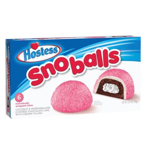 Hostess Snoballs Coconut Marshmallow Cakes - 6pk