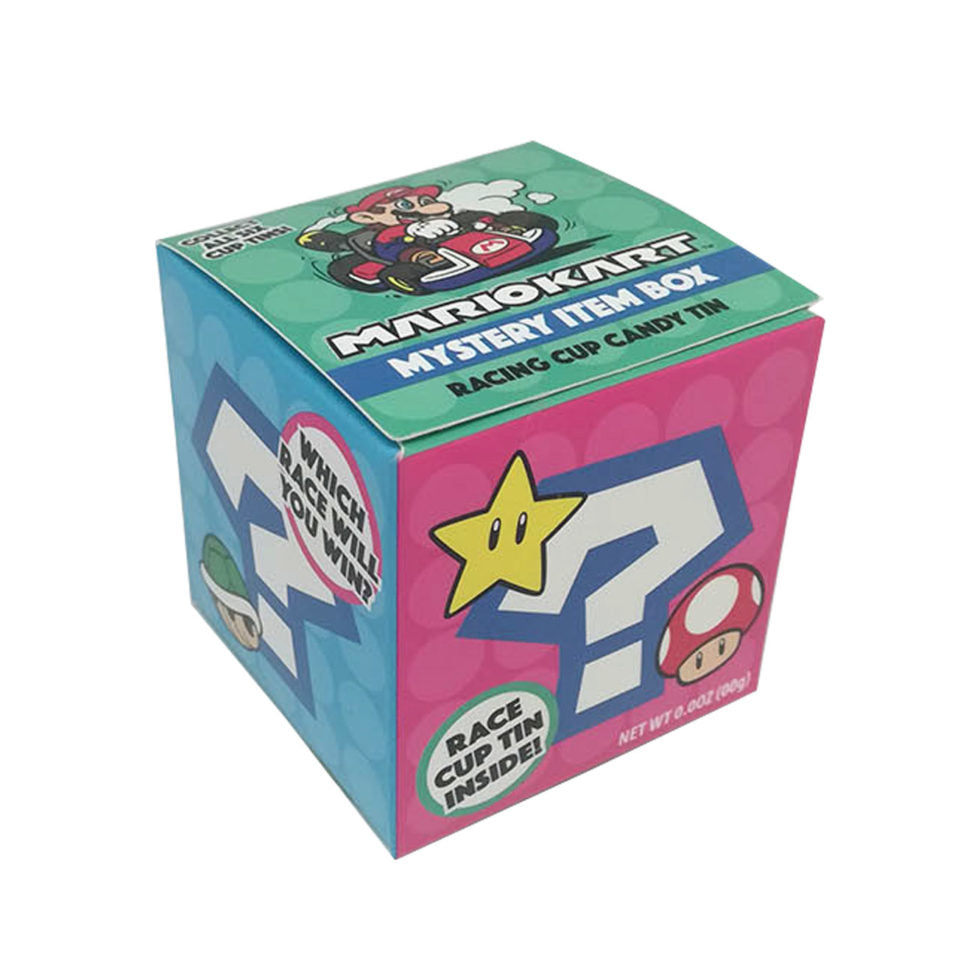 Mario Cart Mystery Candy Tin - 1pc
