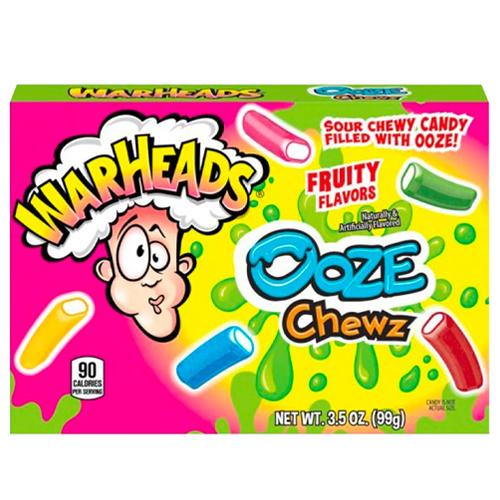 Warheads Ooze Chewz Theatre Box - 99g