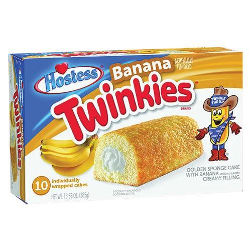 Hostess Banana Twinkies - 10pk