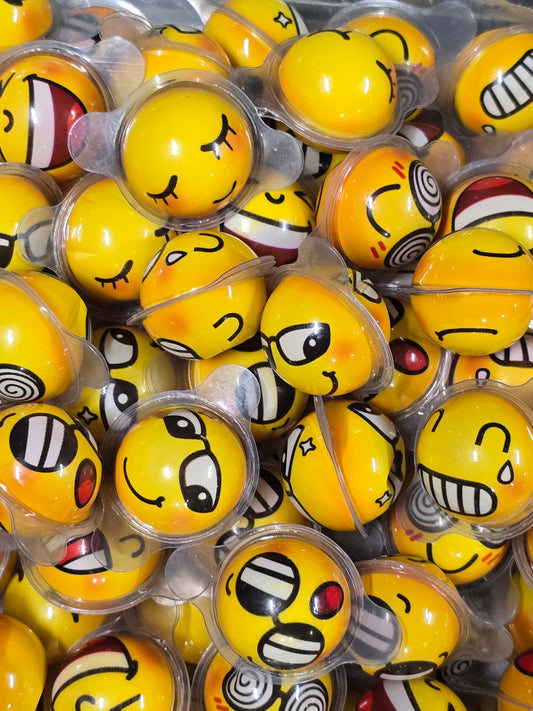 Emoji Gummies Liquid Filled Centre - 10pcs 100g