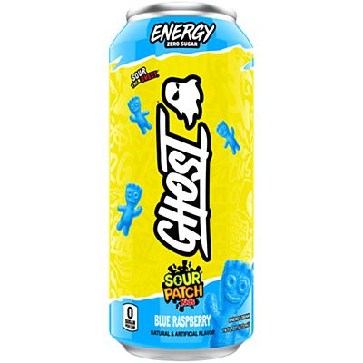 Ghost Sour Patch Blue Raspberry Energy Drink - 473ml USA