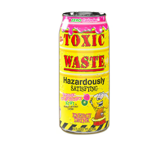 Toxic Waste Strawberry Kiwi Energy Drink - 473ml