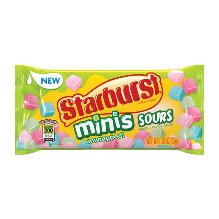 Starburst Mini Sours - 52g