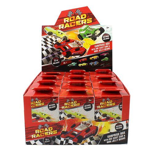 Road Racers Surprise Box & Mini Jelly Beans - 10g 1pc