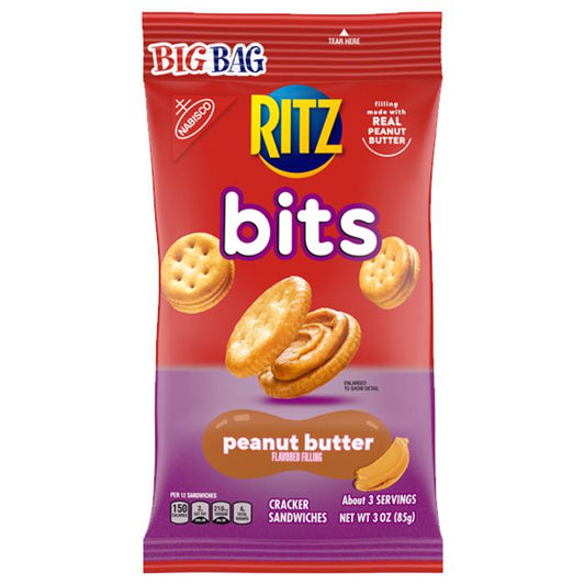 US Ritz Bits Peanut Butter - 85g