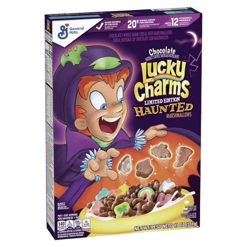 Lucky Charms Chocolate Haunted Marshmallow Cereal - 340g LIMITED EDITION