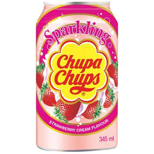 Chupa Chups Sparkling Strawberry - 345ml