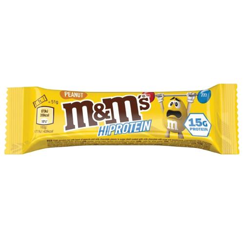 M&Ms Peanut High Protein Bar - 51g