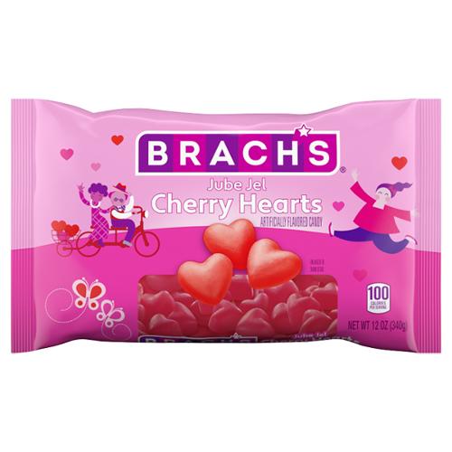 Brachs Jube Jel Cherry Hearts - 340g VALENTINES DAY