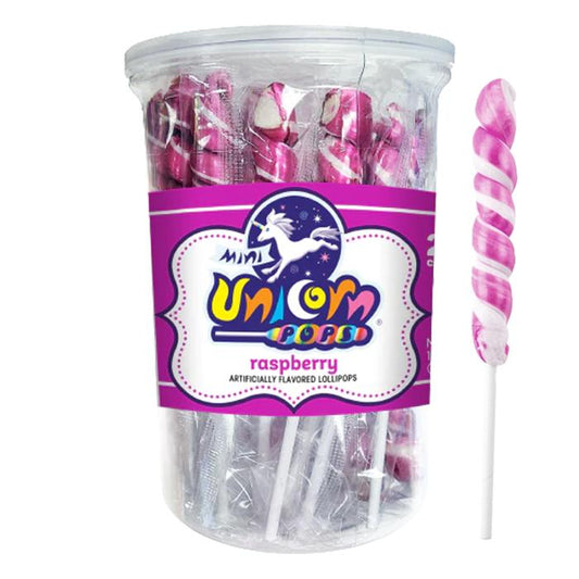 US Mini Unicorn Pops Raspberry - 1pc