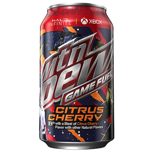Mountain Dew Game Fuel Citrus Cherry - 355ml