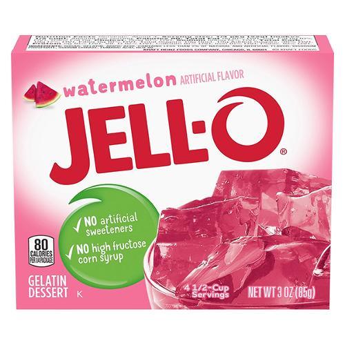 Jell-O Watermelon Gelatin Dessert - 85g