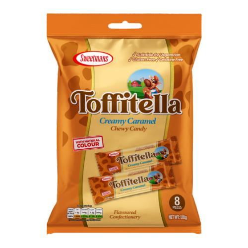 Tofitella Creamy Caramel Chewy Candy - 120g