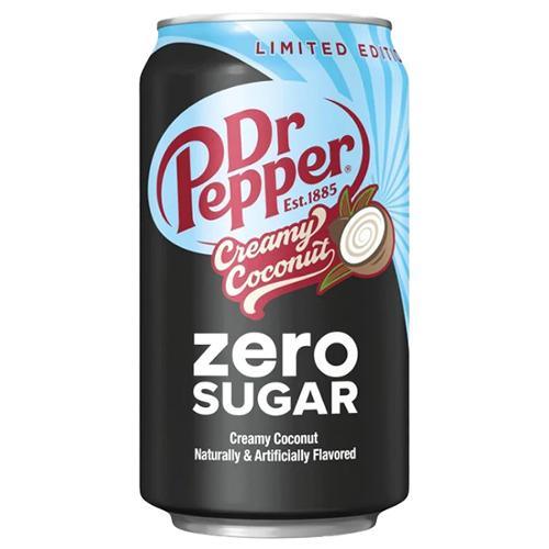 Dr Pepper Creamy Coconut Zero Sugar - 355ml