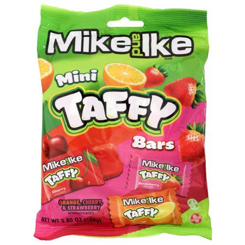 Mike & Ike Mini Taffy Bars - 108g