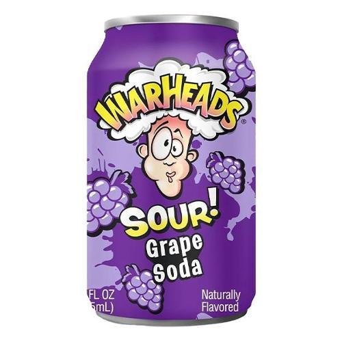 Warheads Grape Soda - 355ml