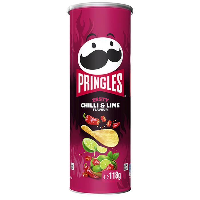 Pringles Zesty Chilli & Lime - 118g