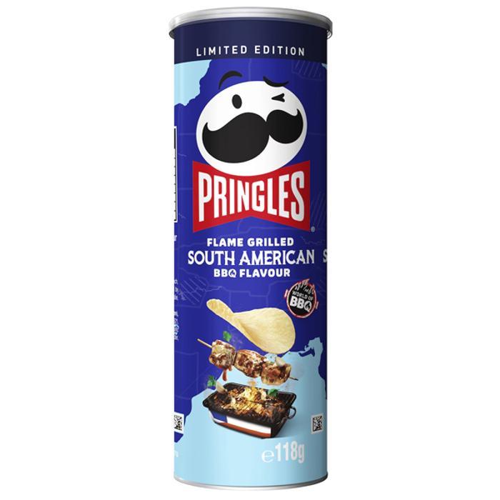 Pringles Flame Grilled South American BBQ - 118g