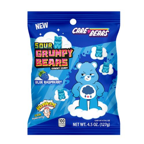 Warheads Sour Grumpy Bears - 127g