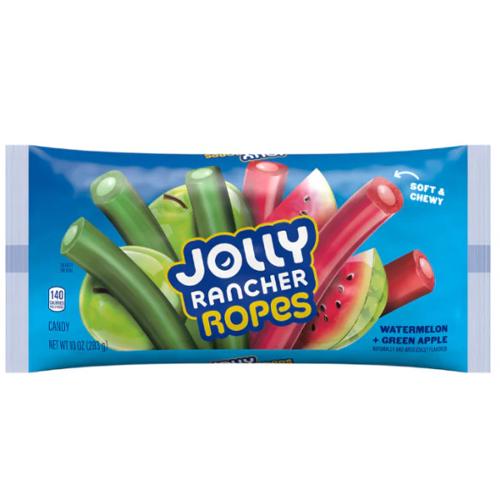 Jolly Rancher Ropes Watermelon + Green Apple - 283g