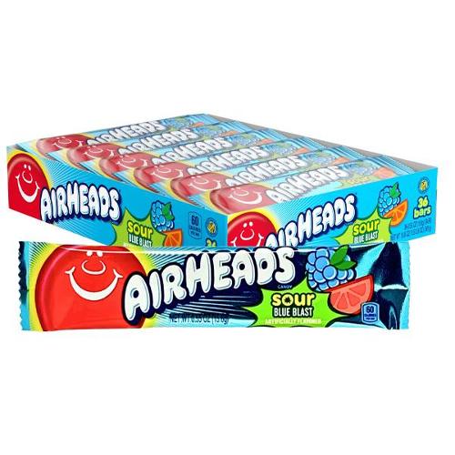 Airheads Sour Blue Blast - 15.6g