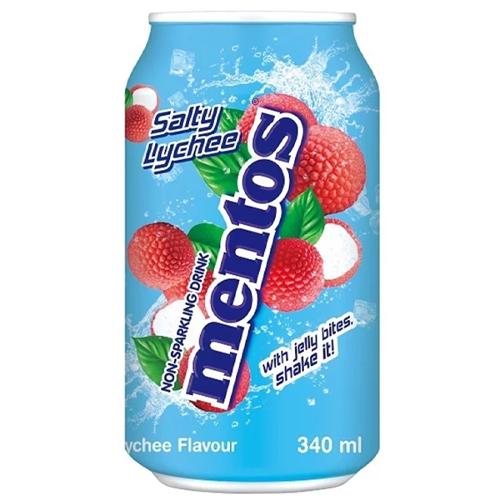 Mentos Salty Lychee Soda - 340ml