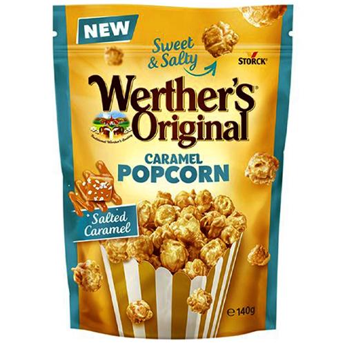 Werthers Original Caramel Popcorn & Salted Caramel - 140g