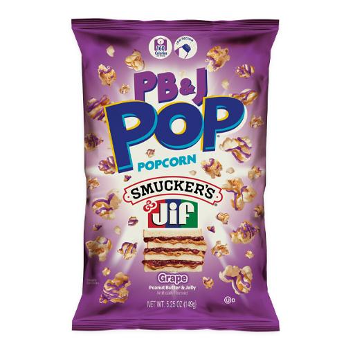 PB&J Pop Grape Peanut Butter & Jelly Popcorn - 149g